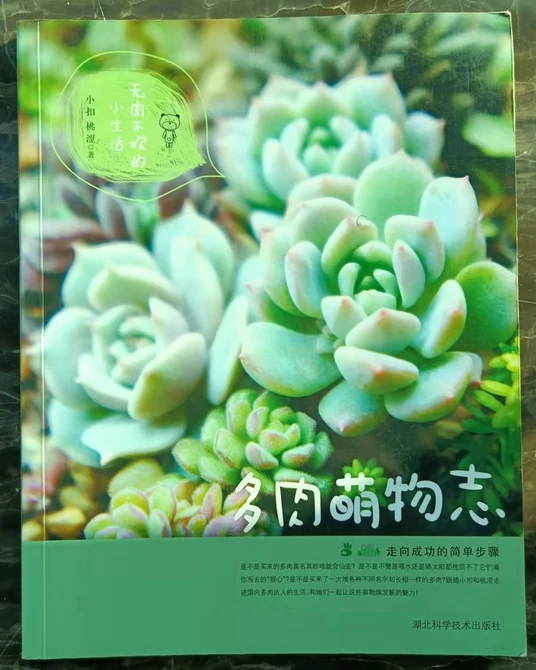《多肉萌物志》封面